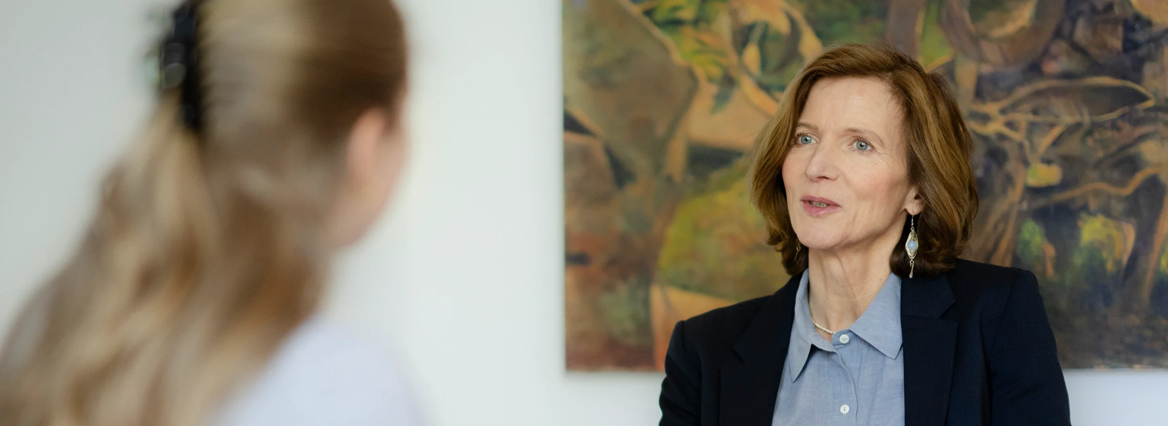 Victoria von Meding, Coach aus Hamburg, bei einem Coaching Victoria von Meding, Coach aus Hamburg, bei einem Coaching